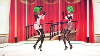 Mmd R-18 Anime Girls Sexy Dancing clip 129