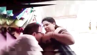 Kannada Mature Milf Aunty Affair with Tailor-Boobs Sucked