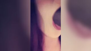 ☆ YourKinkyKitten Loves her Mouth Filled- Passionately Sucking Thick BBC Dildo ☆