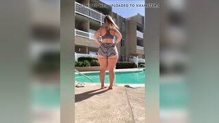 Curvy model Autumn hot ass compilation