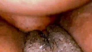 COCK INN AND OUT - CLOSE UP PUSSY FUCK - CREAMY PUSSY - WET PUSSY NOISE!