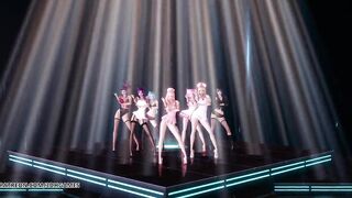 MMD Brown Eyed Girls-Abracadabra KDA Hot Dance 4K UHD 60FPS