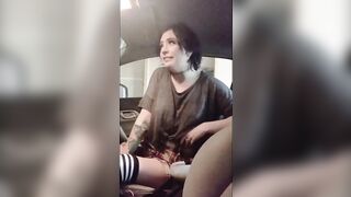 Bailey Farting in Car